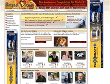Tablet Screenshot of flirtsaal.com